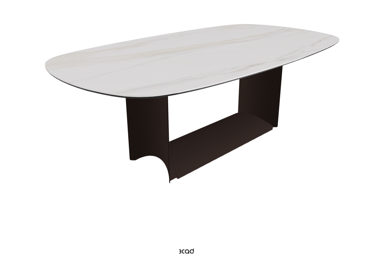 Cattelan Italia Dragon Keramik Rectangular & Biscuit Shaped Dining Table 220 & 300