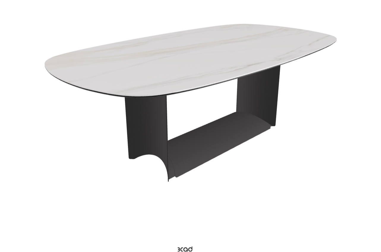 Cattelan Italia Dragon Keramik Rectangular & Biscuit Shaped Dining Table 220 & 300