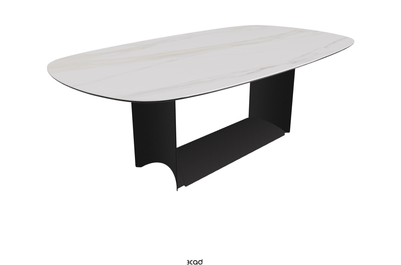 Cattelan Italia Dragon Keramik Rectangular & Biscuit Shaped Dining Table 220 & 300