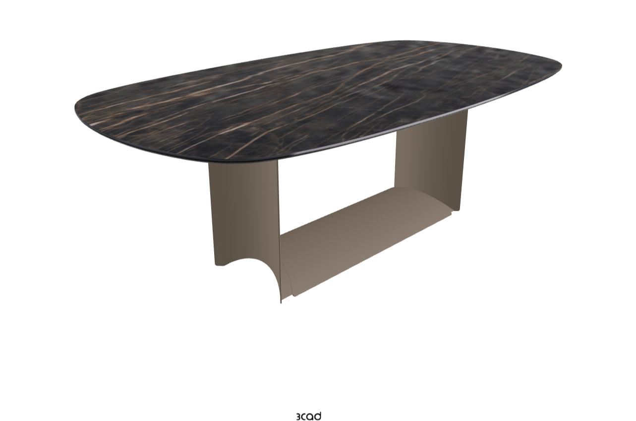 Cattelan Italia Dragon Keramik Rectangular & Biscuit Shaped Dining Table 220 & 300