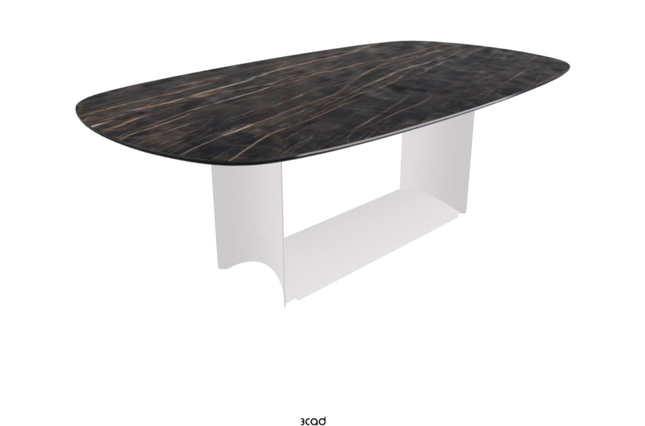 Cattelan Italia Dragon Keramik Rectangular & Biscuit Shaped Dining Table 220 & 300
