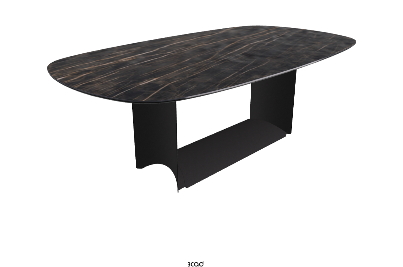 Cattelan Italia Dragon Keramik Rectangular & Biscuit Shaped Dining Table 220 & 300