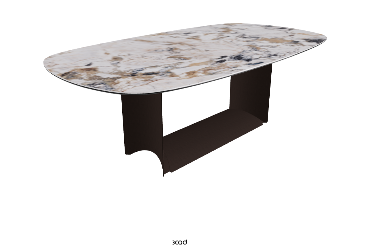 Cattelan Italia Dragon Keramik Rectangular & Biscuit Shaped Dining Table 220 & 300
