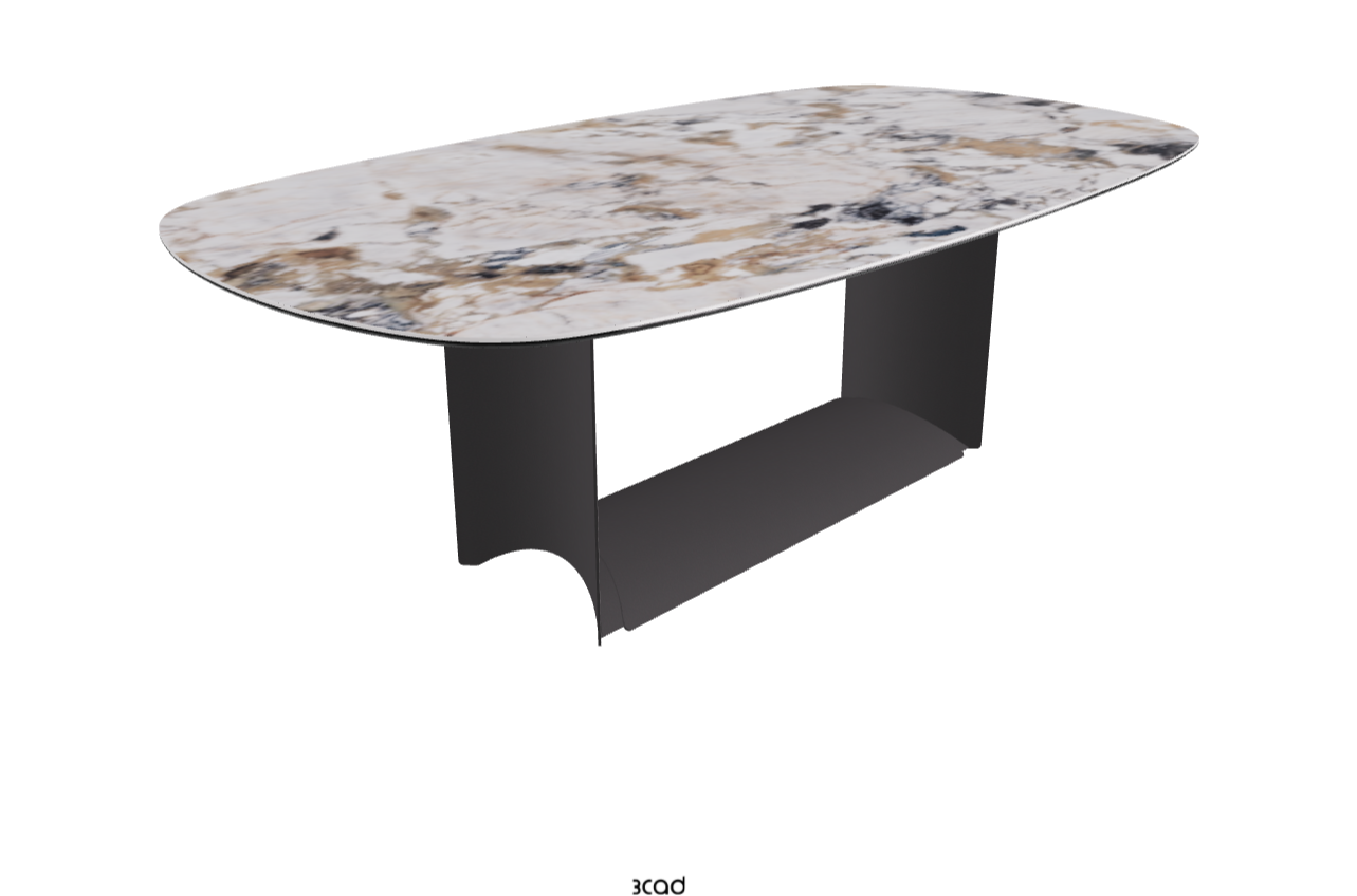 Cattelan Italia Dragon Keramik Rectangular & Biscuit Shaped Dining Table 220 & 300