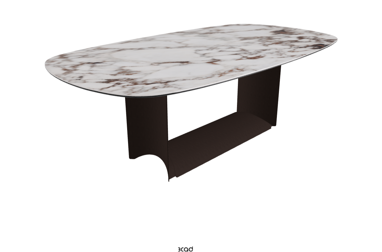 Cattelan Italia Dragon Keramik Rectangular & Biscuit Shaped Dining Table 220 & 300