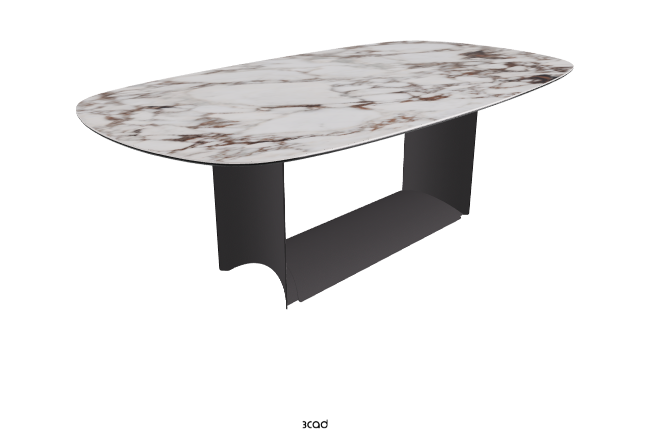 Cattelan Italia Dragon Keramik Rectangular & Biscuit Shaped Dining Table 220 & 300