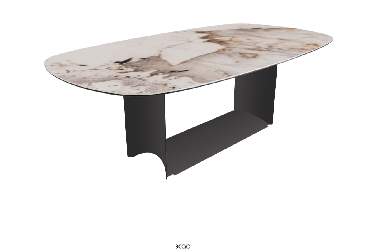 Cattelan Italia Dragon Keramik Rectangular & Biscuit Shaped Dining Table 220 & 300