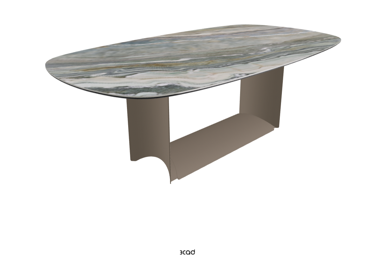 Cattelan Italia Dragon Keramik Rectangular & Biscuit Shaped Dining Table 220 & 300