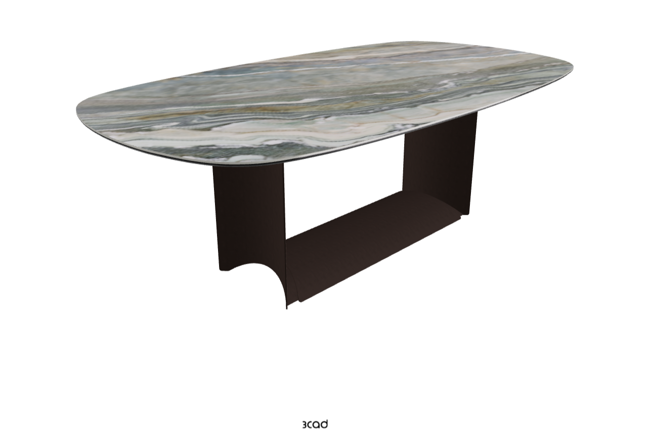 Cattelan Italia Dragon Keramik Rectangular & Biscuit Shaped Dining Table 220 & 300