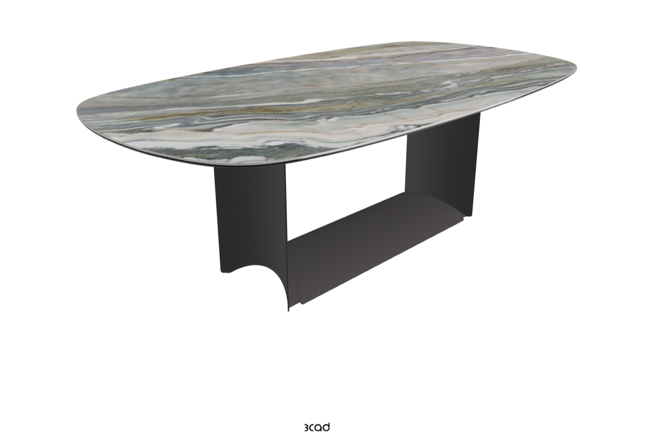 Cattelan Italia Dragon Keramik Rectangular & Biscuit Shaped Dining Table 220 & 300