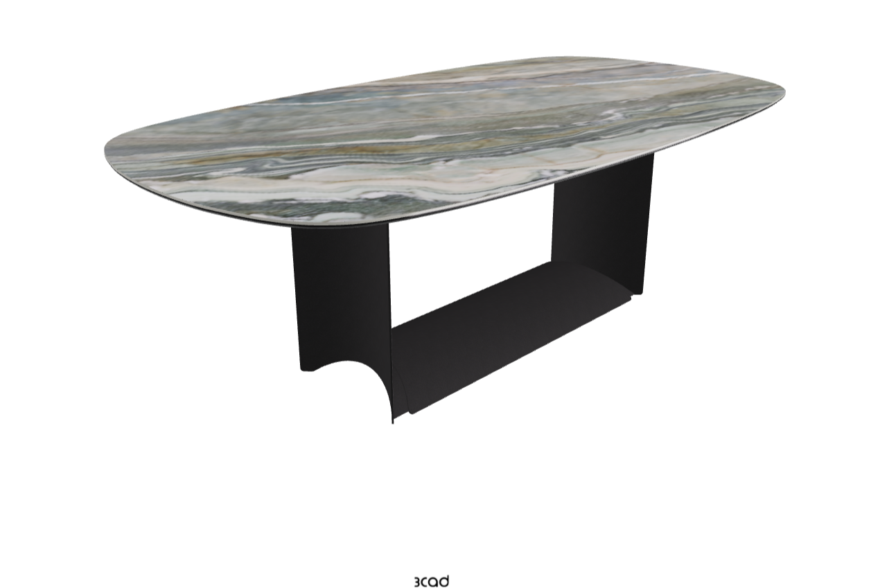 Cattelan Italia Dragon Keramik Rectangular & Biscuit Shaped Dining Table 220 & 300