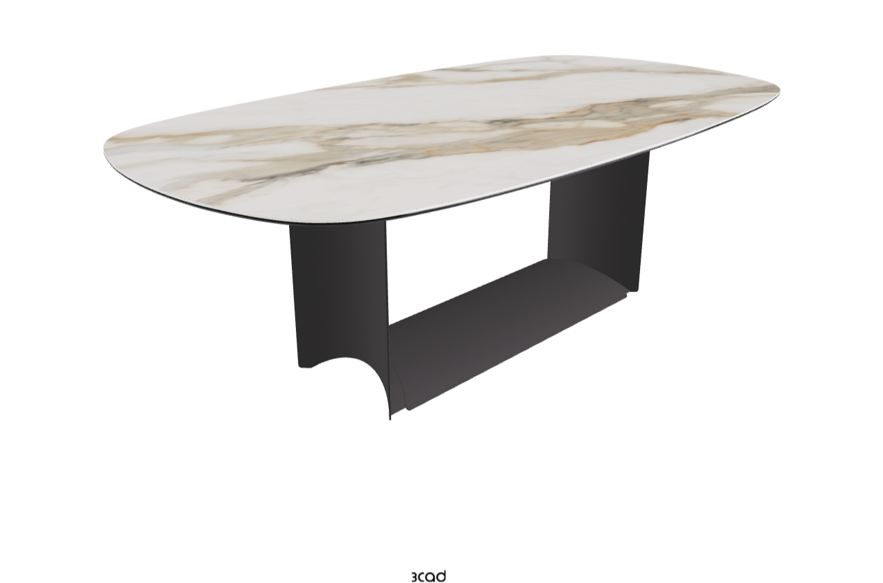 Cattelan Italia Dragon Keramik Rectangular & Biscuit Shaped Dining Table 220 & 300