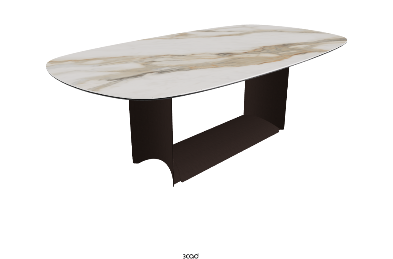 Cattelan Italia Dragon Keramik Rectangular & Biscuit Shaped Dining Table 220 & 300