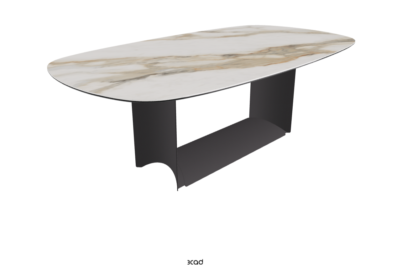 Cattelan Italia Dragon Keramik Rectangular & Biscuit Shaped Dining Table 220 & 300