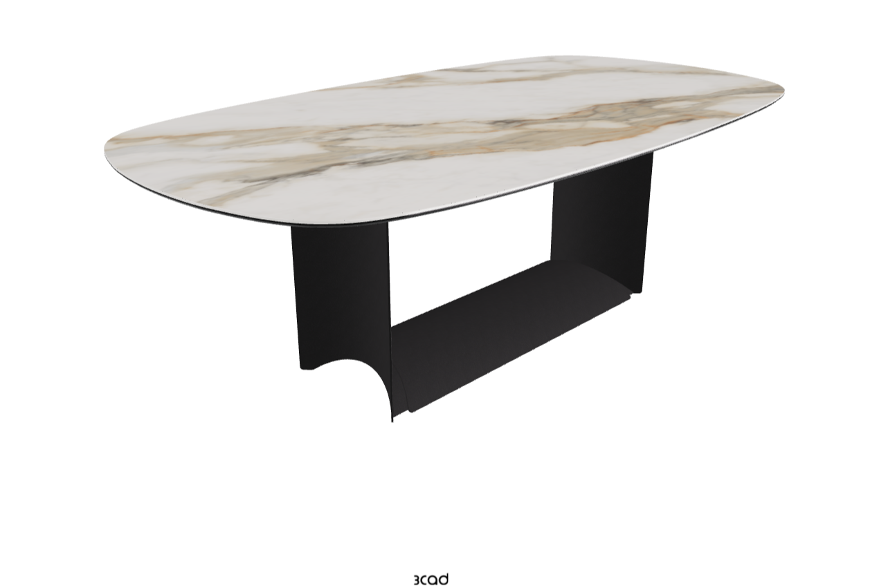 Cattelan Italia Dragon Keramik Rectangular & Biscuit Shaped Dining Table 220 & 300