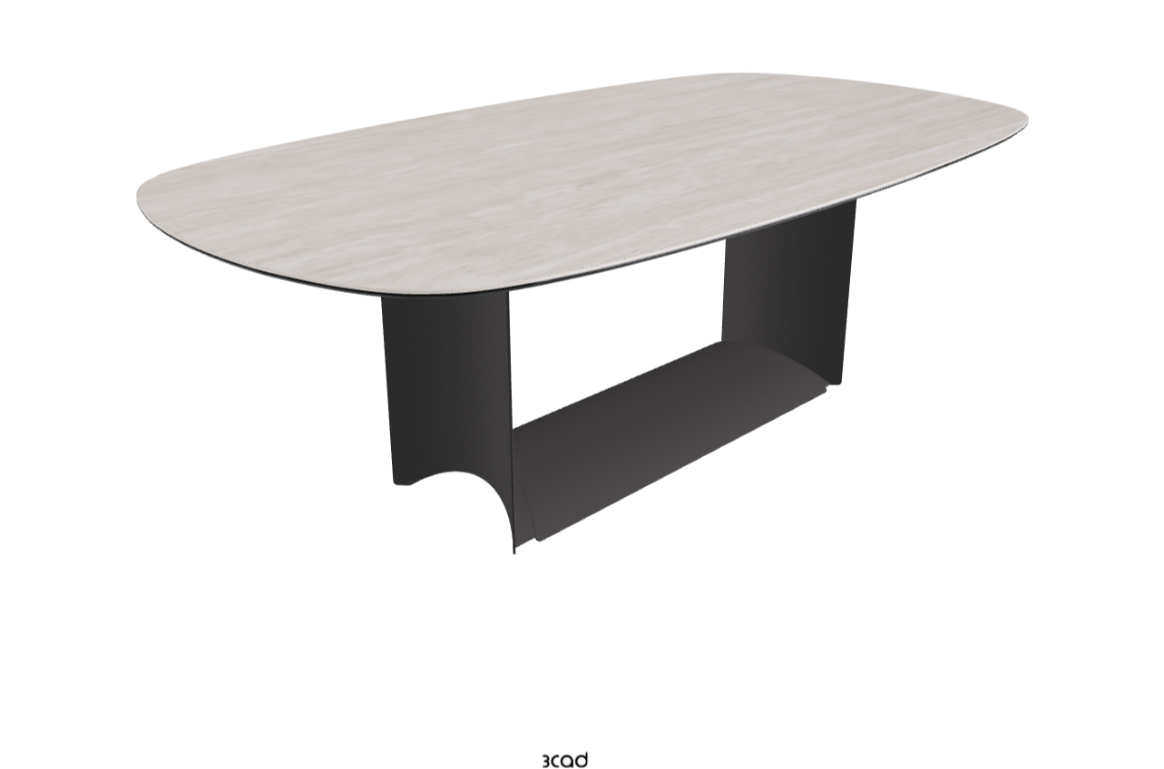 Cattelan Italia Dragon Keramik Rectangular & Biscuit Shaped Dining Table 220 & 300