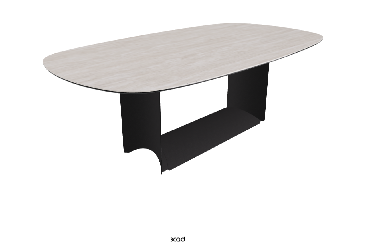 Cattelan Italia Dragon Keramik Rectangular & Biscuit Shaped Dining Table 220 & 300