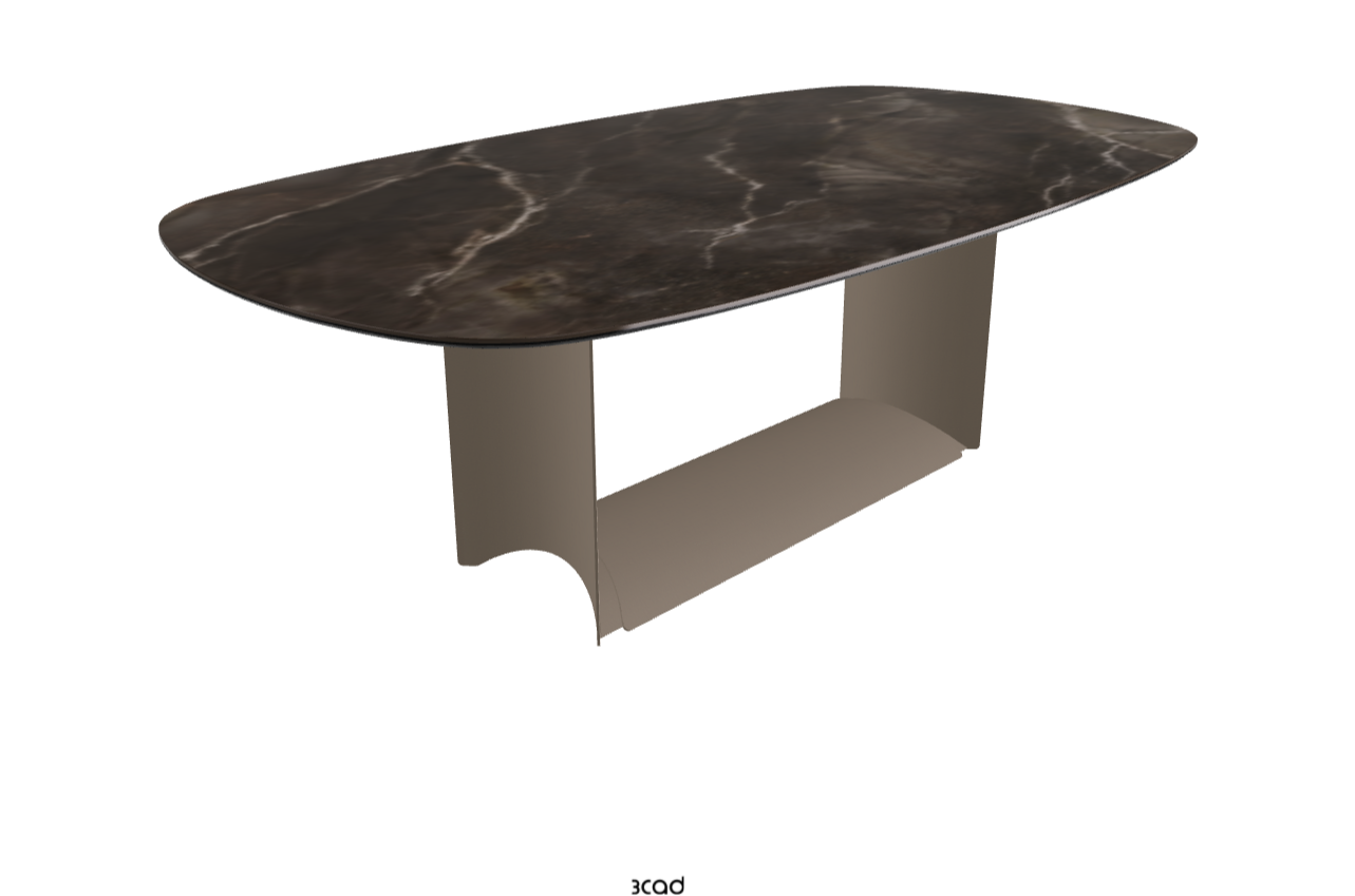 Cattelan Italia Dragon Keramik Rectangular & Biscuit Shaped Dining Table 220 & 300
