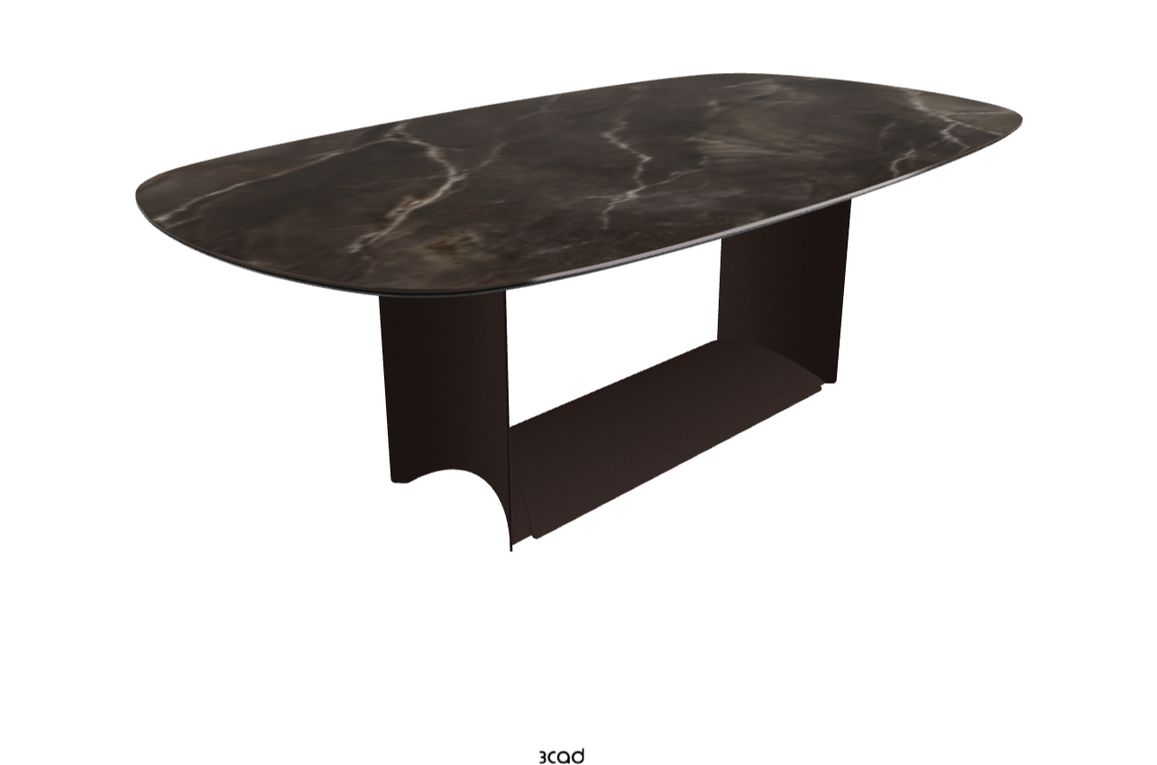 Cattelan Italia Dragon Keramik Rectangular & Biscuit Shaped Dining Table 220 & 300
