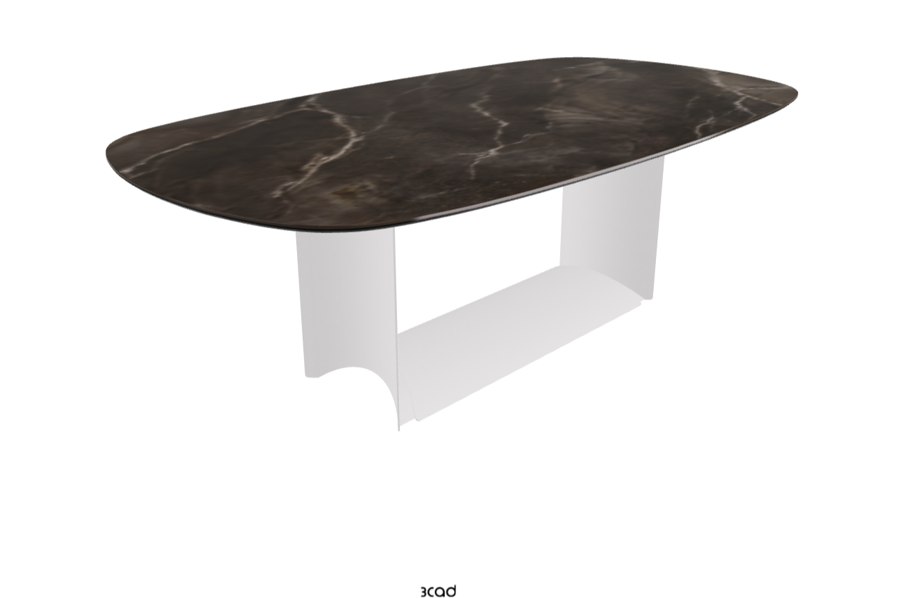 Cattelan Italia Dragon Keramik Rectangular & Biscuit Shaped Dining Table 220 & 300