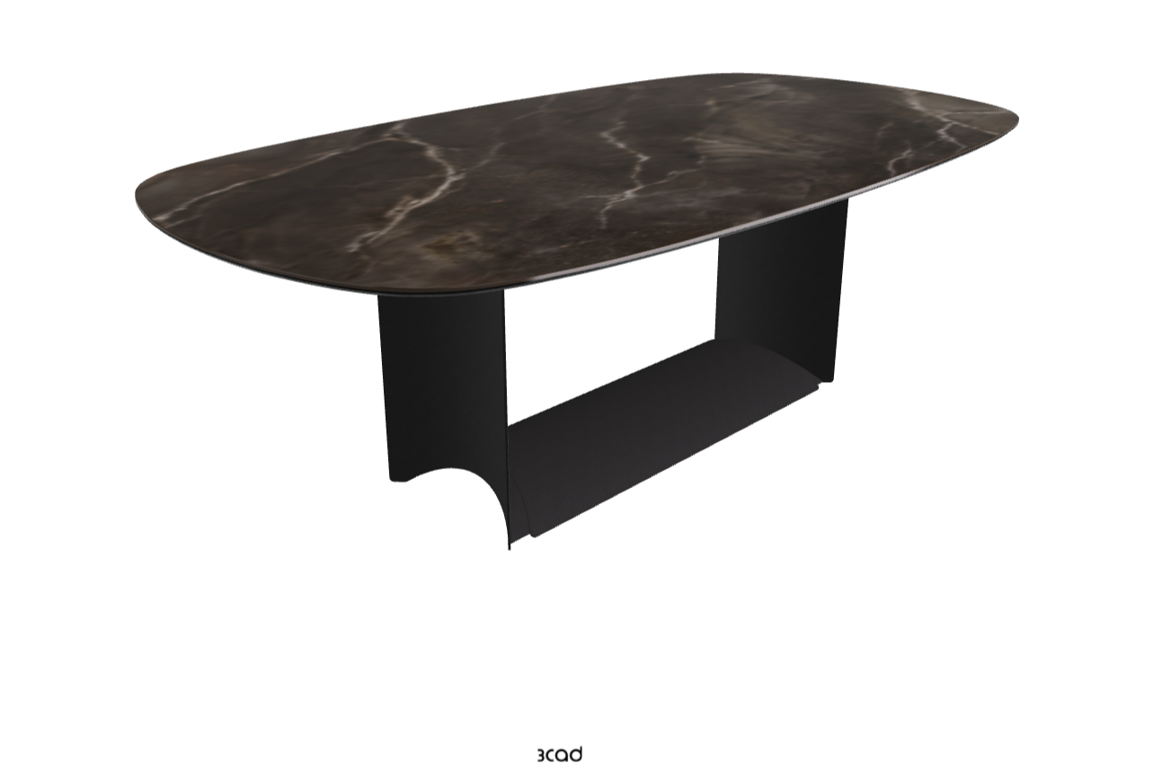 Cattelan Italia Dragon Keramik Rectangular & Biscuit Shaped Dining Table 220 & 300