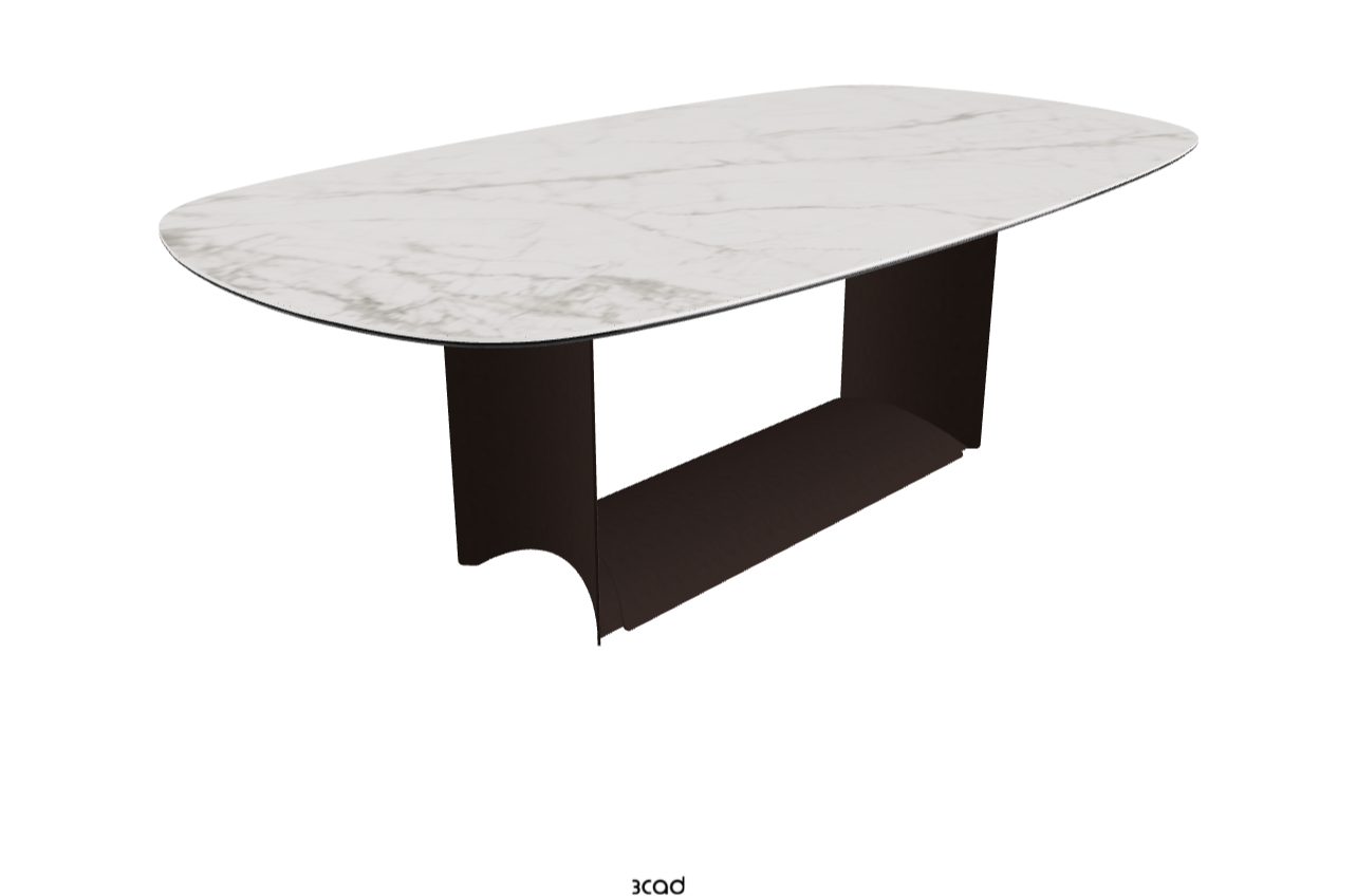 Cattelan Italia Dragon Keramik Rectangular & Biscuit Shaped Dining Table 220 & 300