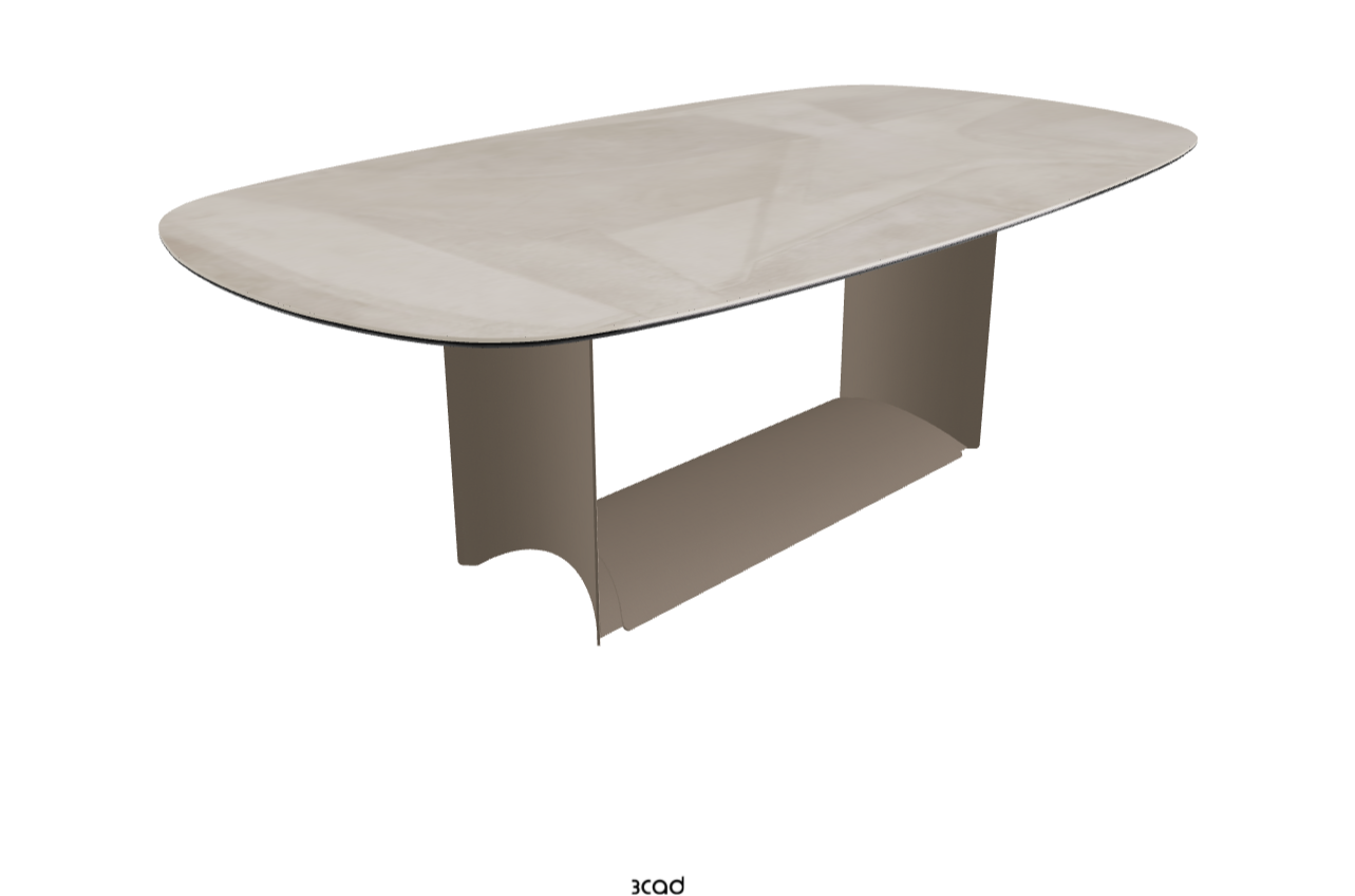 Cattelan Italia Dragon Keramik Rectangular & Biscuit Shaped Dining Table 220 & 300