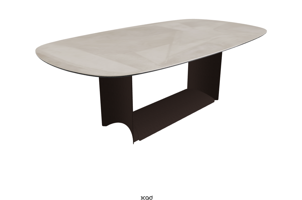 Cattelan Italia Dragon Keramik Rectangular & Biscuit Shaped Dining Table 220 & 300