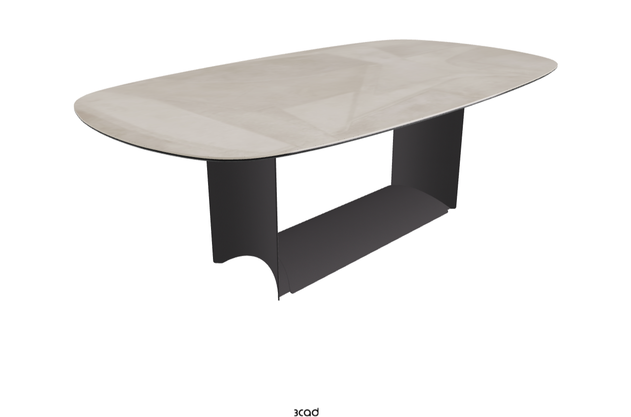 Cattelan Italia Dragon Keramik Rectangular & Biscuit Shaped Dining Table 220 & 300