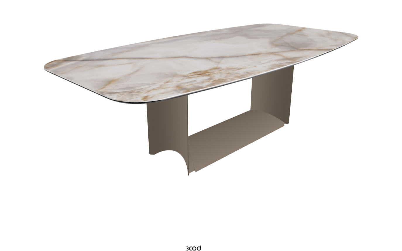 Cattelan Italia Dragon Keramik Barrel Shaped Dining Table 200 & 240