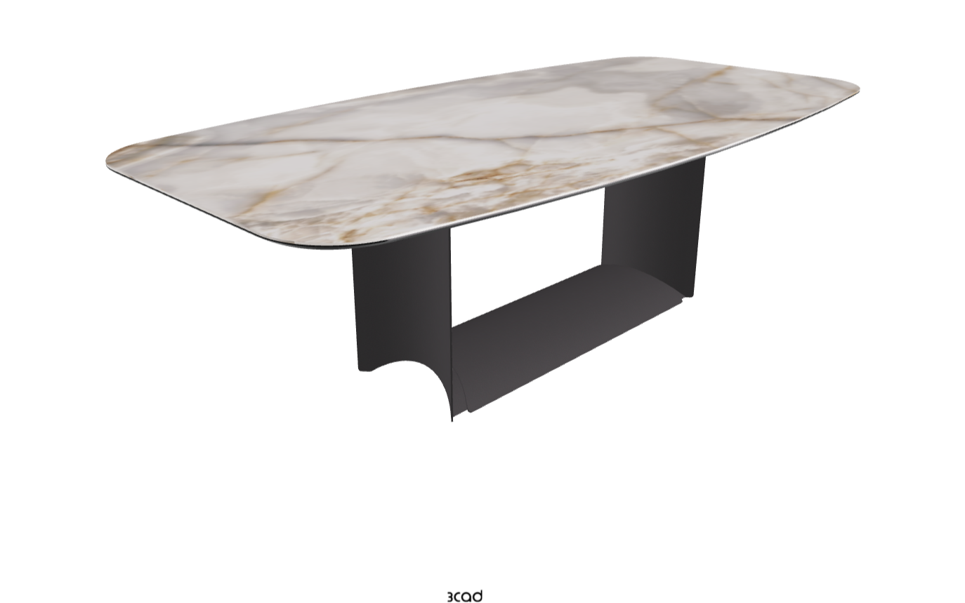 Cattelan Italia Dragon Keramik Barrel Shaped Dining Table 200 & 240