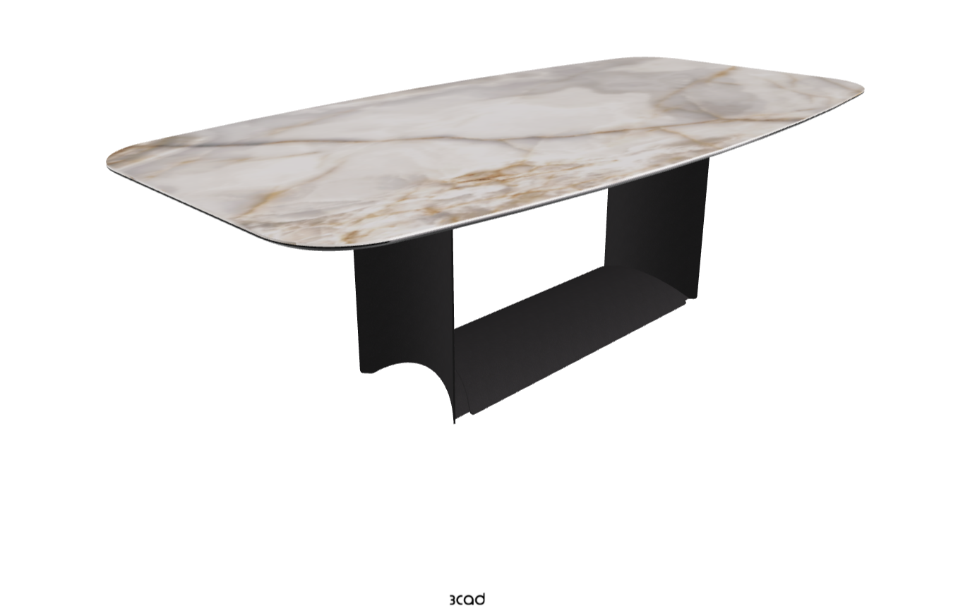 Cattelan Italia Dragon Keramik Barrel Shaped Dining Table 200 & 240