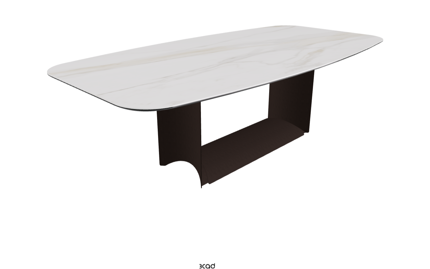 Cattelan Italia Dragon Keramik Barrel Shaped Dining Table 200 & 240