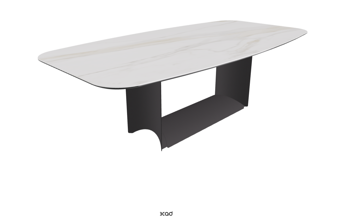 Cattelan Italia Dragon Keramik Barrel Shaped Dining Table 200 & 240