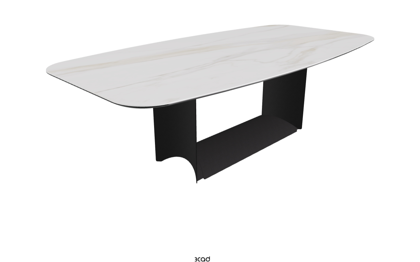 Cattelan Italia Dragon Keramik Barrel Shaped Dining Table 200 & 240