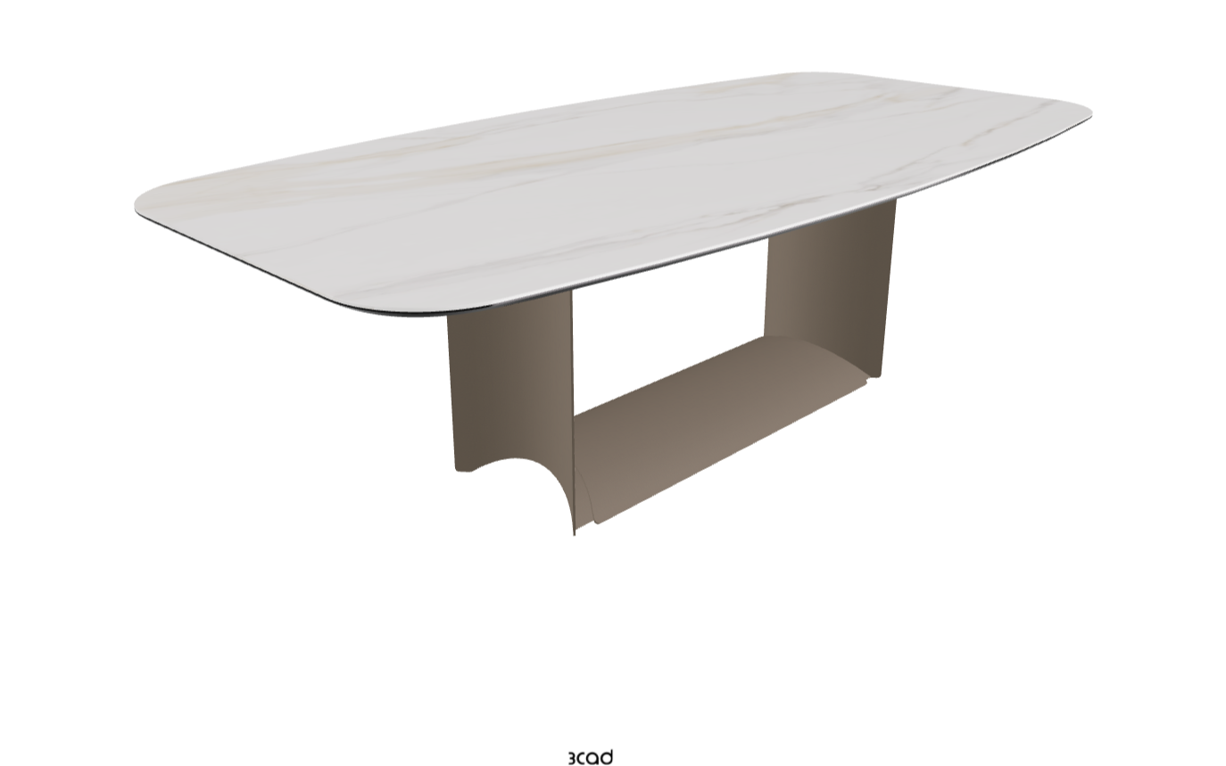 Cattelan Italia Dragon Keramik Barrel Shaped Dining Table 200 & 240