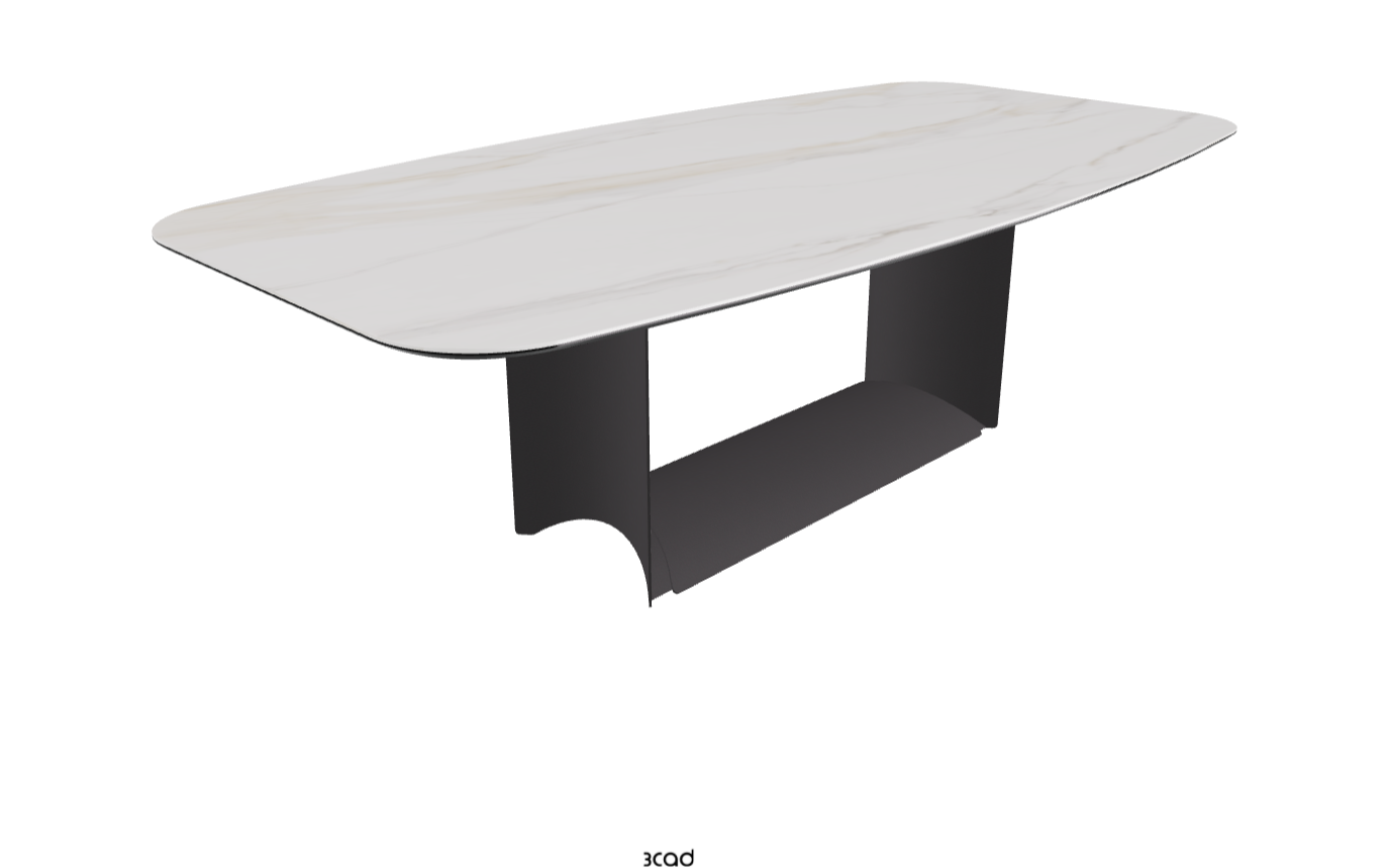 Cattelan Italia Dragon Keramik Barrel Shaped Dining Table 200 & 240