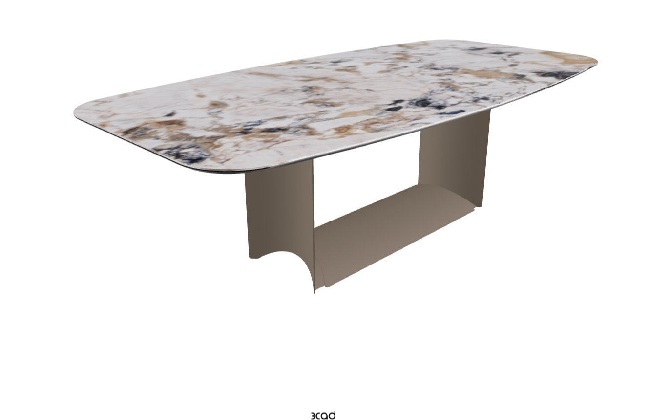 Cattelan Italia Dragon Keramik Barrel Shaped Dining Table 200 & 240