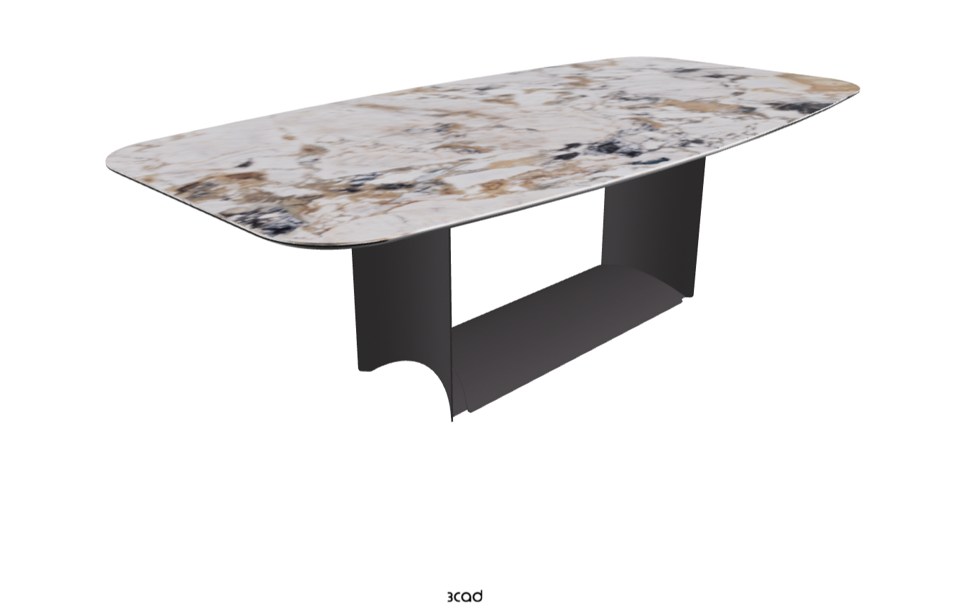 Cattelan Italia Dragon Keramik Barrel Shaped Dining Table 200 & 240