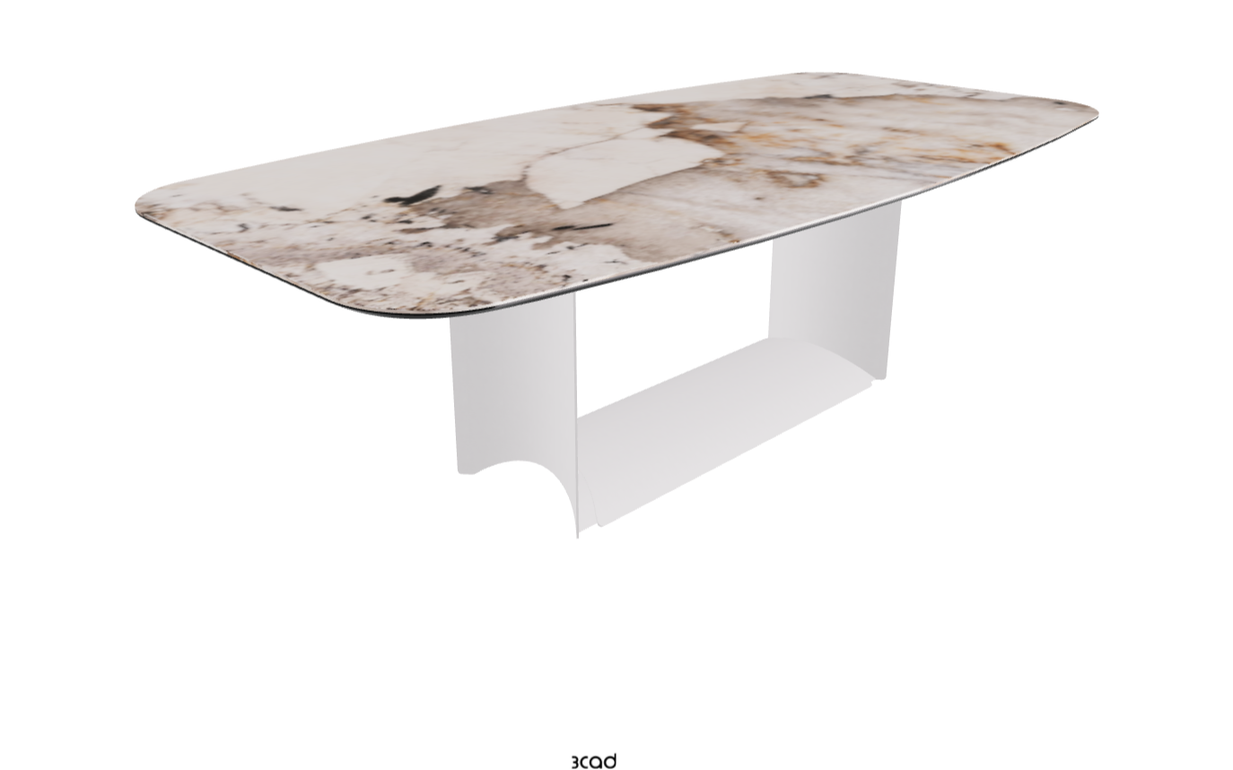 Cattelan Italia Dragon Keramik Barrel Shaped Dining Table 200 & 240