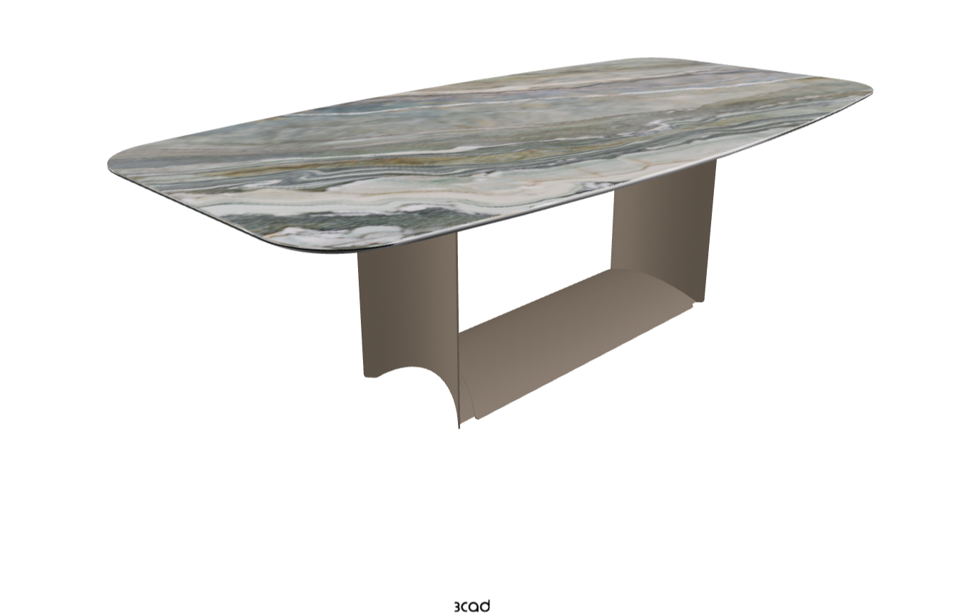 Cattelan Italia Dragon Keramik Barrel Shaped Dining Table 200 & 240