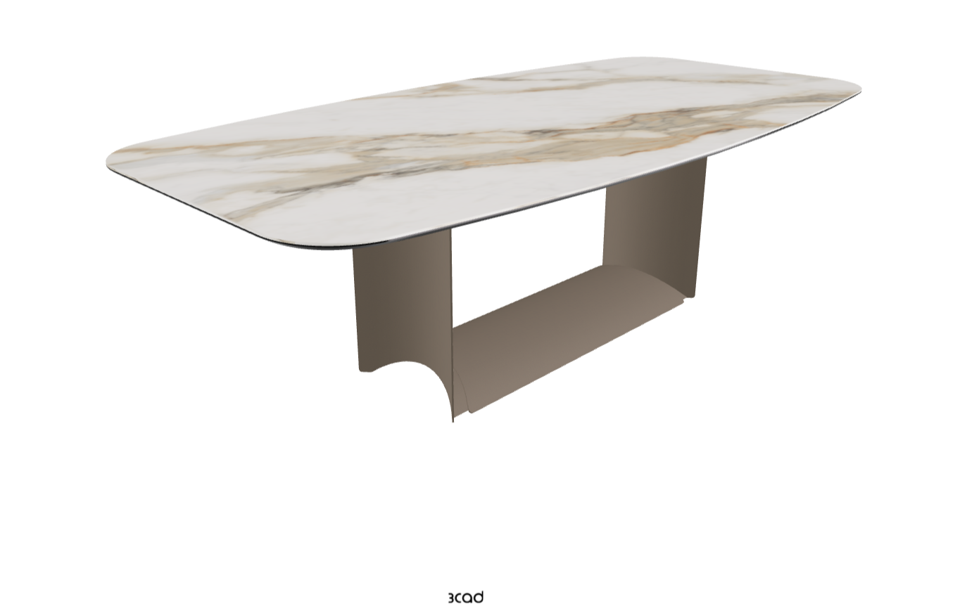 Cattelan Italia Dragon Keramik Barrel Shaped Dining Table 200 & 240
