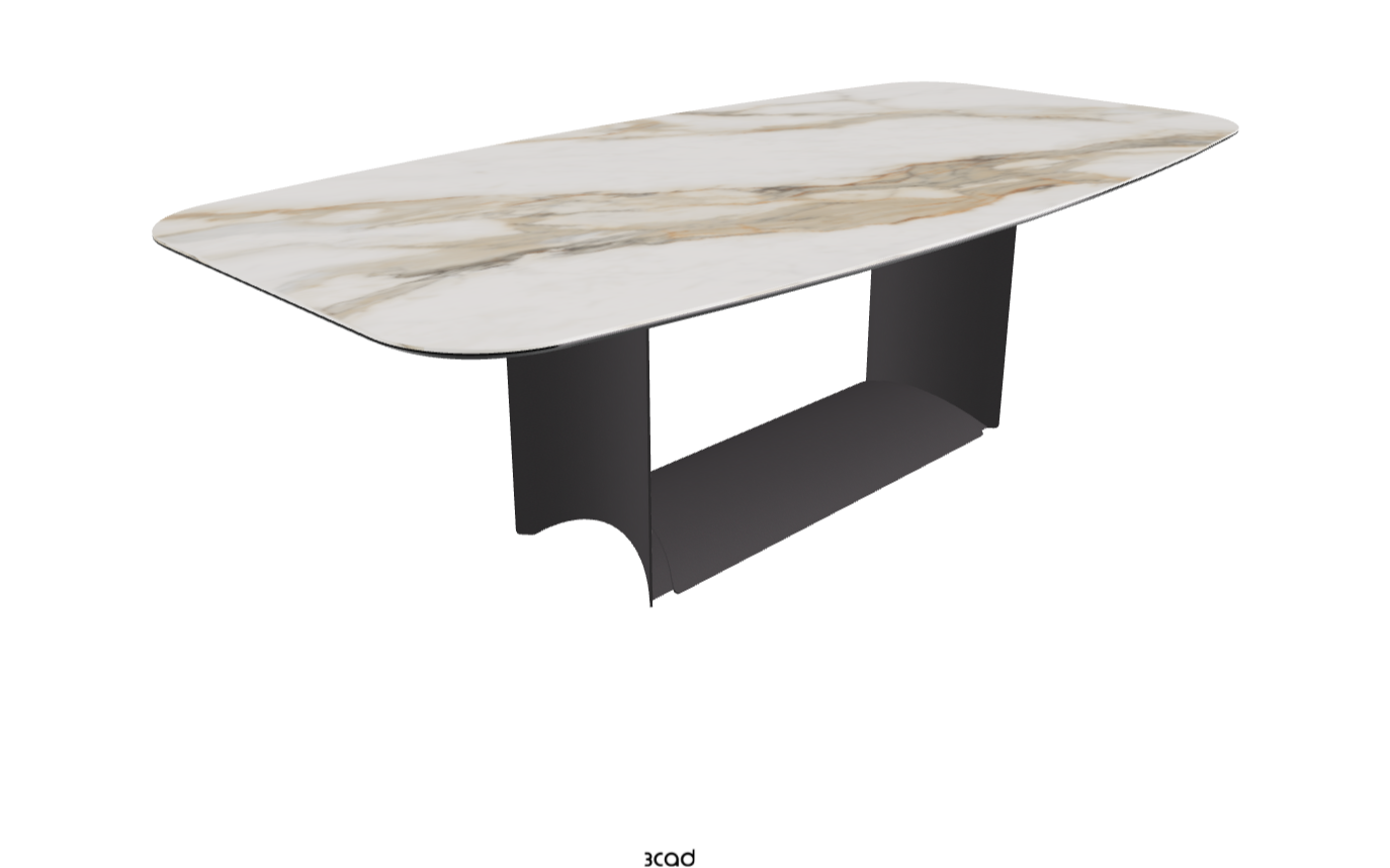 Cattelan Italia Dragon Keramik Barrel Shaped Dining Table 200 & 240