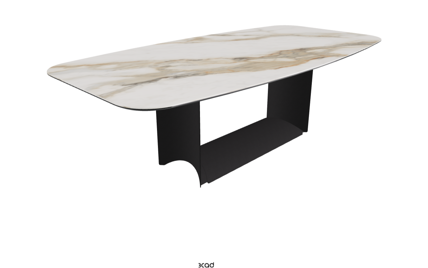 Cattelan Italia Dragon Keramik Barrel Shaped Dining Table 200 & 240