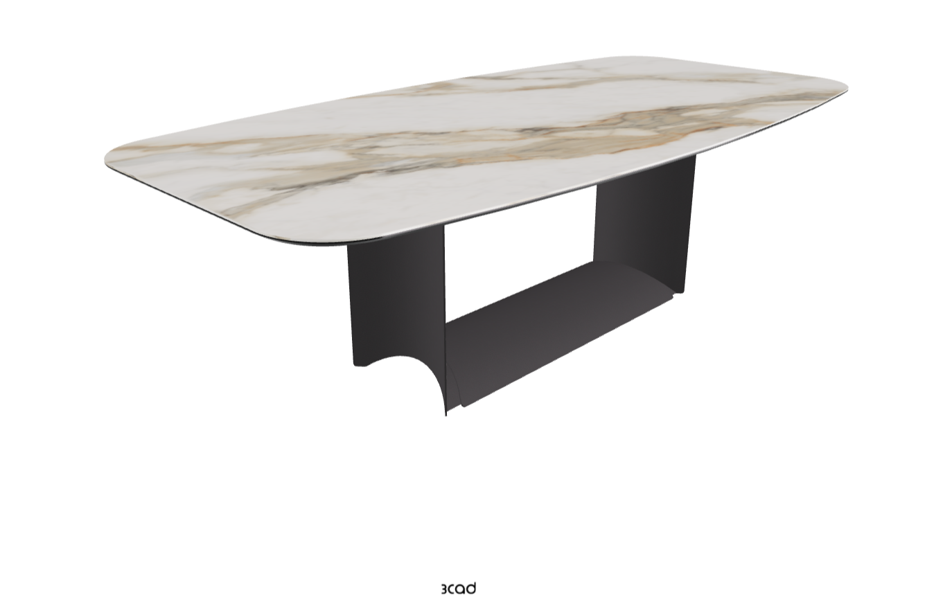 Cattelan Italia Dragon Keramik Barrel Shaped Dining Table 200 & 240