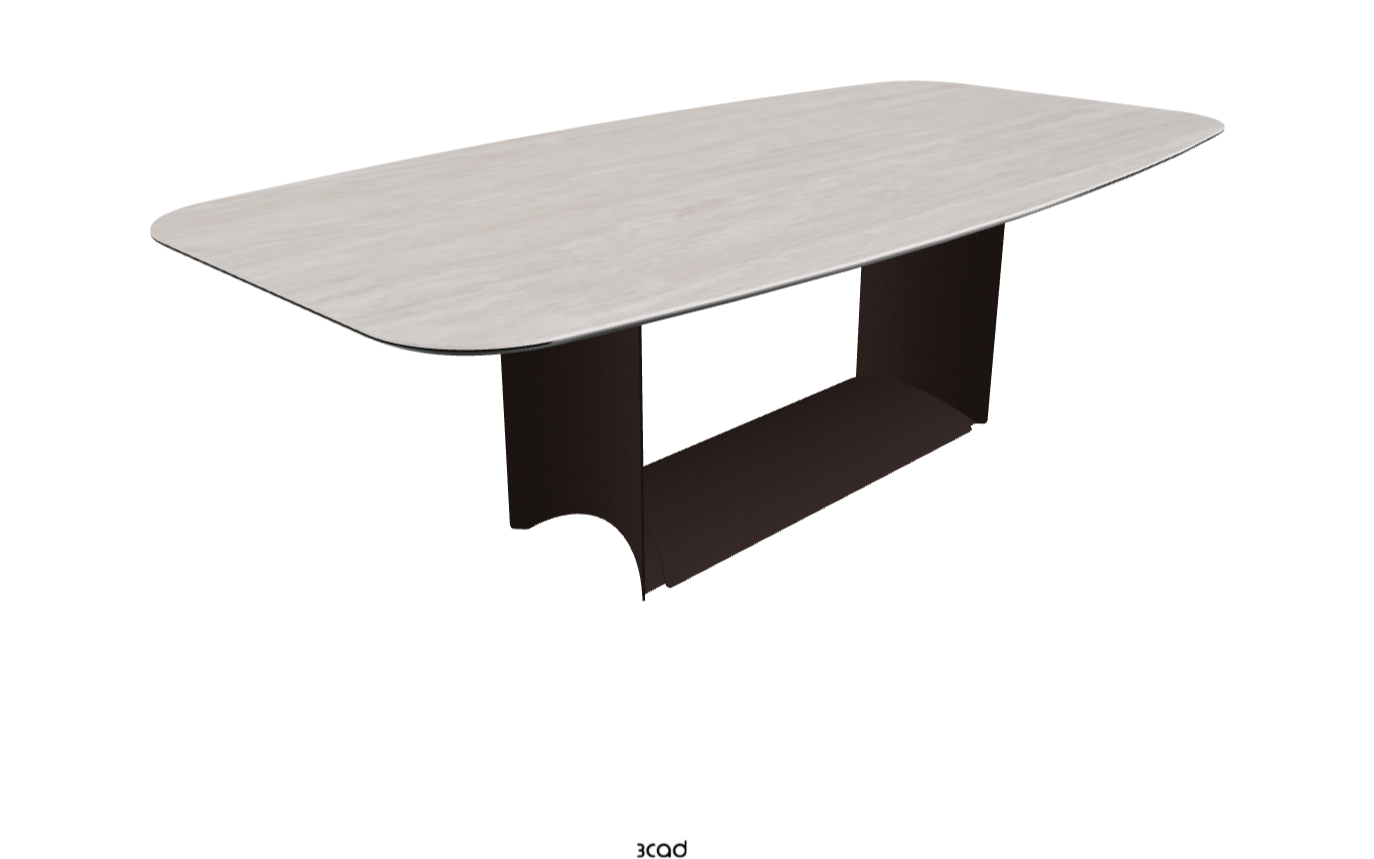 Cattelan Italia Dragon Keramik Barrel Shaped Dining Table 200 & 240