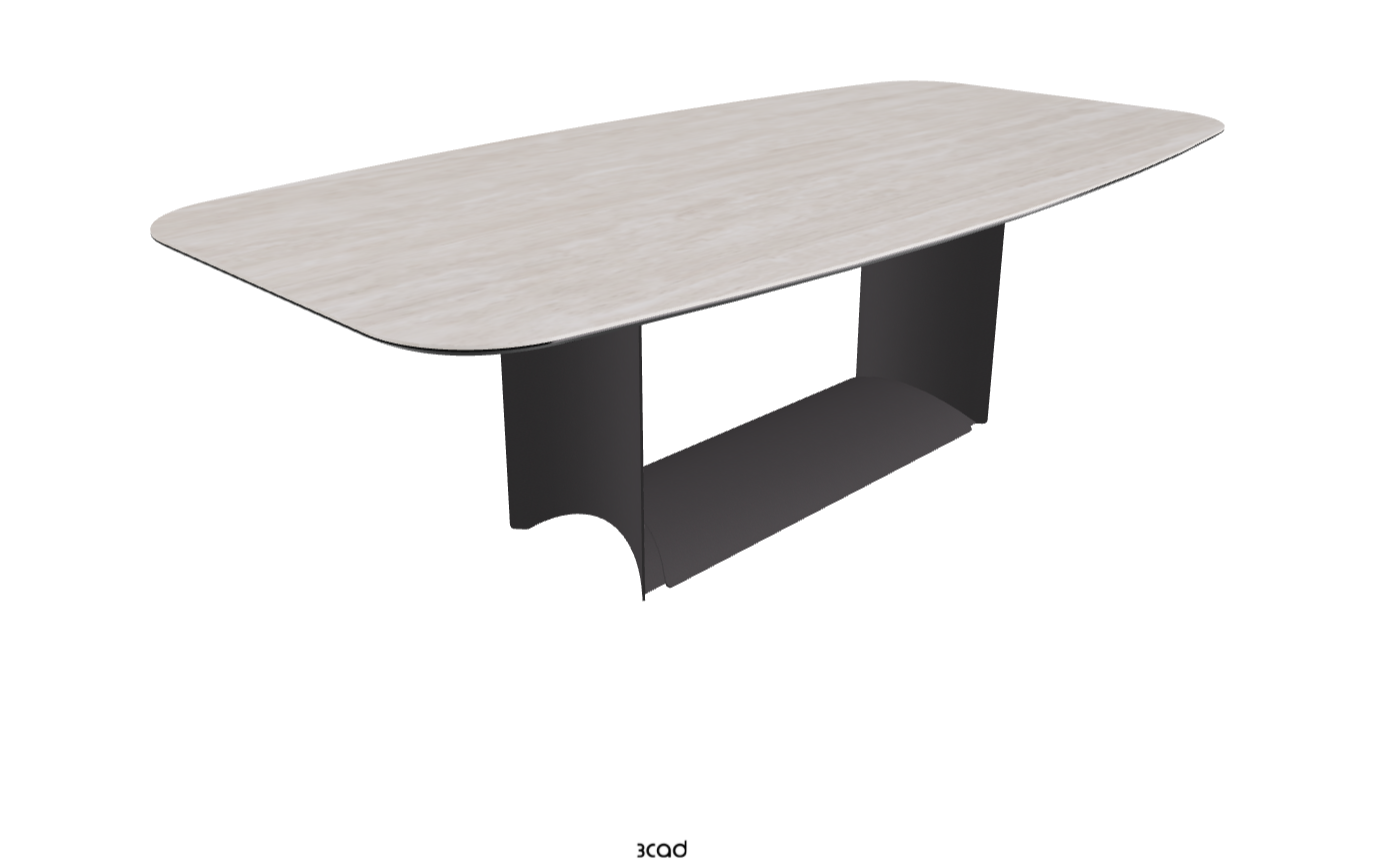 Cattelan Italia Dragon Keramik Barrel Shaped Dining Table 200 & 240