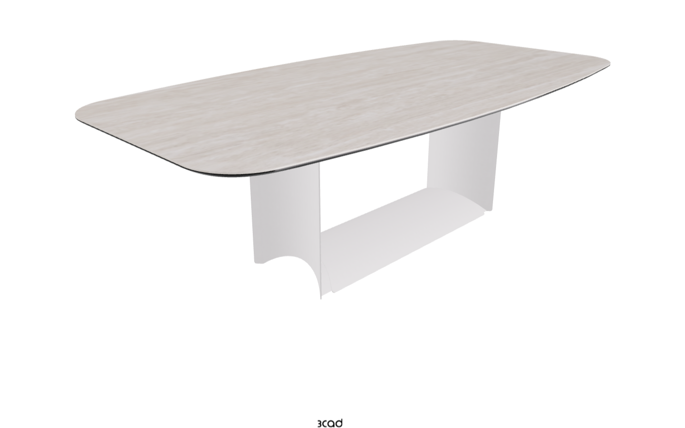 Cattelan Italia Dragon Keramik Barrel Shaped Dining Table 200 & 240