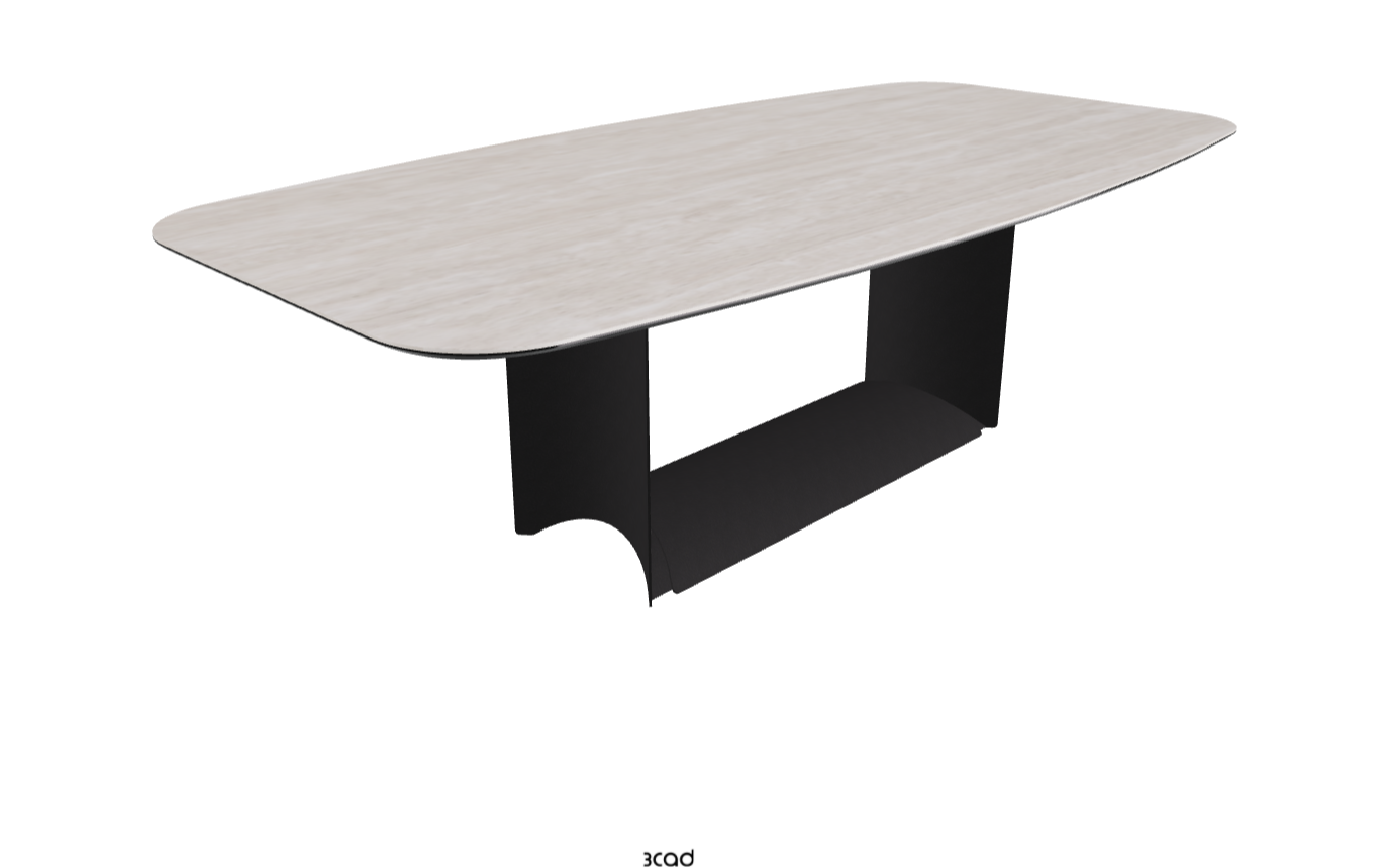 Cattelan Italia Dragon Keramik Barrel Shaped Dining Table 200 & 240