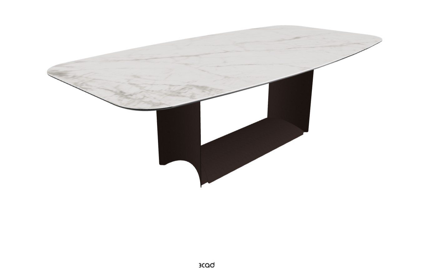 Cattelan Italia Dragon Keramik Barrel Shaped Dining Table 200 & 240